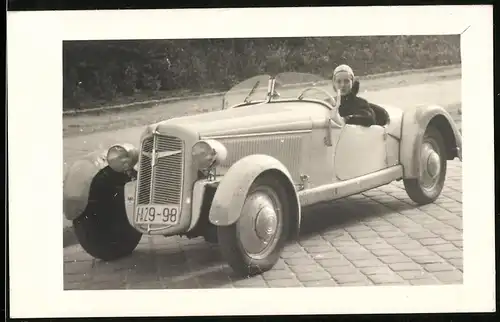 Fotografie Auto Adler Trumpf Junior Roadster-Cabrio (1935 /37)