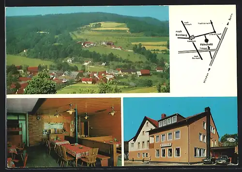 AK Fölschnitz, Gasthof und Metzgerei, Inh. Karl Wehner