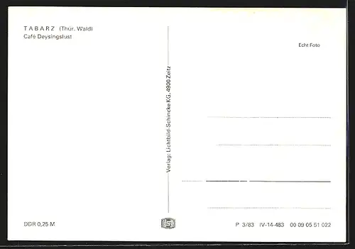 AK Tabarz, Café Deysingslust