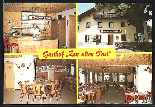 AK Klingenbrunn, Gasthof Zur Alten Post, Kirchdorfer Strasse 2