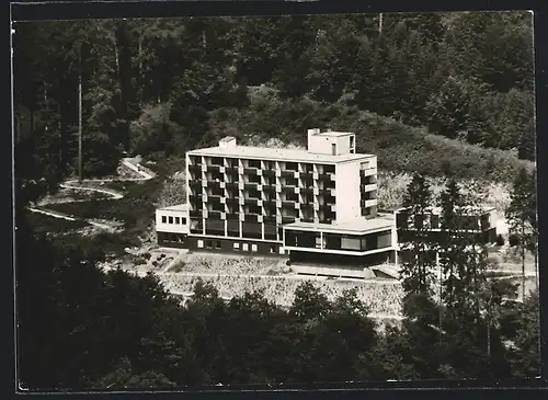 AK Bad Liebenzell /Schwarzw., Rudolf-Krämer-Heim aus der Vogelschau