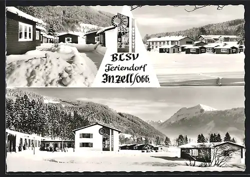 AK Inzell /Obb., BLSV Feriendorf im Winter