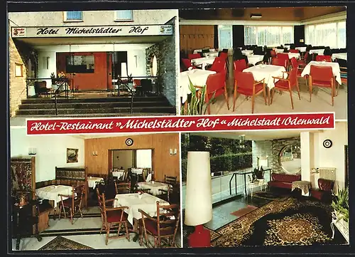 AK Michelstadt /Odenwald, Hotel Michelstädter Hof E. Pressler