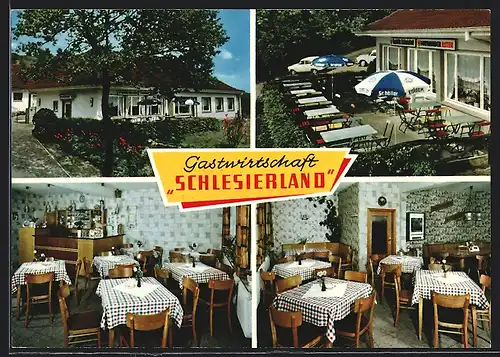 AK Letmathe bei Hohenlimburg, Gaststätte Schlesierland Fam. Nestler, Im Markenfeld 1