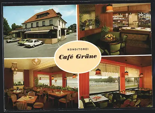 AK Möhnesee-Delecke, Konditorei Cafe Grüne