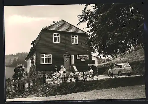 AK Trusetal /Th., Schulungs- u. Ferienheim Turmklause der PGH Maler Nord Erfurt