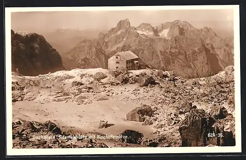 AK Adamekhütte, Berghütte mit Gr. Gosaugletscher