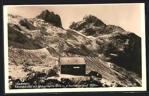 AK Adamekhütte, Berghütte mit Eiskarlspitz