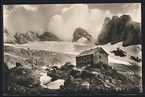 AK Adamekhütte, Berghütte mit Gipfelpanorama