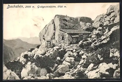 AK Grobgesteinhütte am Dachstein, Ortsansicht