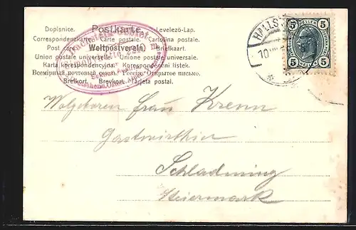 AK Simonyhütte, Berghütte mit Dachstein-Panorama