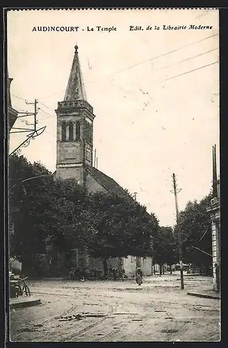 AK Audincourt, le Temple