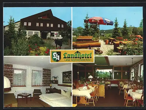 AK Uslar-Volpriehausen, Landhotel Am Rothenberg