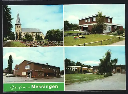 AK Messingen, Gaststätte und Lebensmittel Robert Thünemann, Kirche