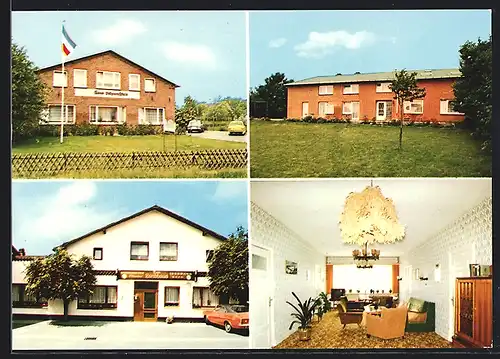 AK Elpersbüttel, Gasthaus Zum Landhaus, Hotel-Pension Haus Dithmarschen