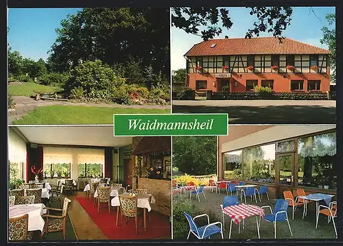 AK Diensthop / Dörverden, Gasthaus Waidmannsheil