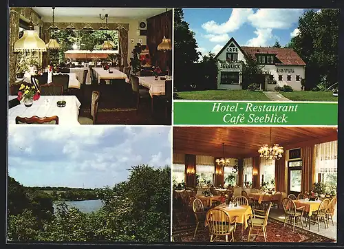 AK Sankelmark-Bilschau, Hotel-Cafe Seeblick am Sankelmarker See