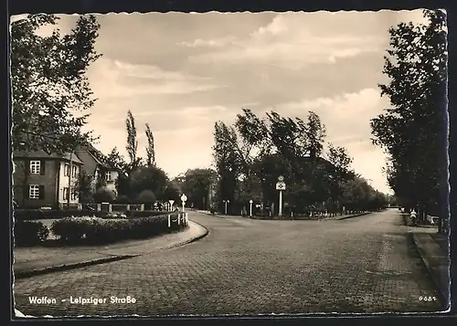 AK Wolfen, Leipziger Strasse