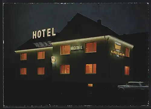 AK Lohmar /Siegkreis, Autobahn-Hotel-Garni Kaiser jun.