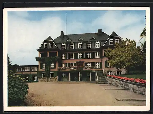 AK Bergnassau-Scheuern /Lahn, Kindererholungsheim Haus Lahnberg der Inneren Mission