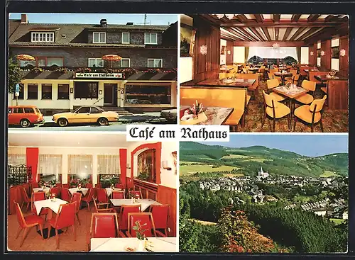 AK Winterberg /Hochsauerland, Cafe am Rathaus, Am Waltenberg 14