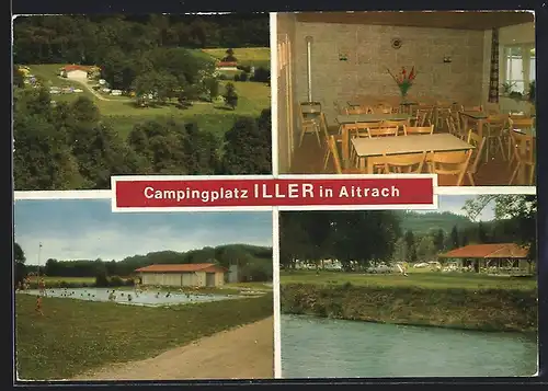 AK Aitrach /Kr. Wangen, Campingplatz Iller von Karl Albrecht