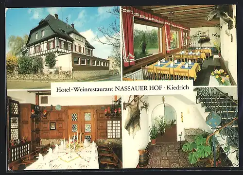 AK Kiedrich, Hotel-Weinrestaurant Nassauer Hof, Inh. Fam. Barbeier
