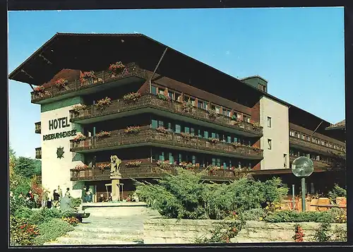 AK Thurmansbang, Ferienhotel Dreiburgensee Brunnen