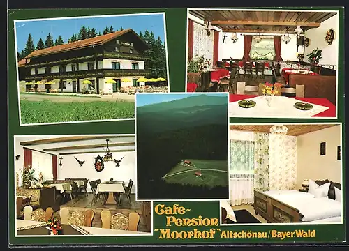 AK Altschönau /Bayer. Wald, Cafe-Pension Moorhof