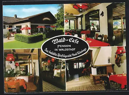 AK Pocking, Wald-Cafe-Pension, Waldstadt 111