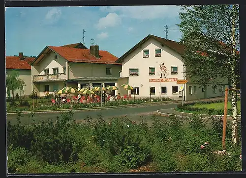 AK Rosenau / Bayer. Wald, Gasthof Postwirt