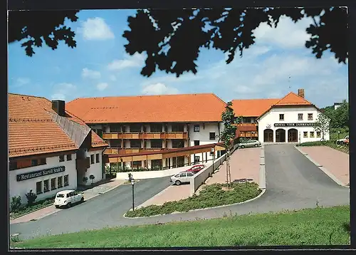 AK Waldkirchen / Niederbayern, Hotel Vier Jahreszeiten in der Hauzenberger Strasse 48
