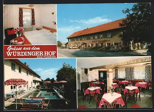 AK Würding /Bad Füssing, Gasthof Würdinger Hof