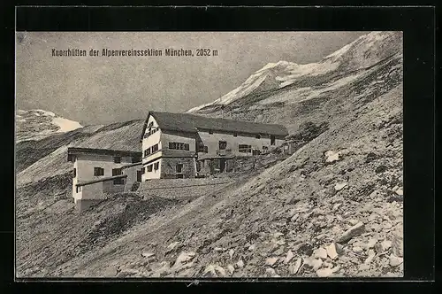 AK Knorrhütte, Berghütte an der Zugspitze