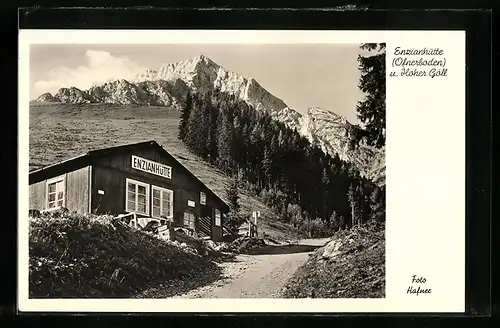 AK Enzianhütte, Berghütte und Hoher Göll