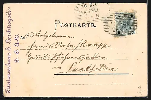 AK Berchtesgaden, Funtenseehaus, Riemannhaus, Schönfeldspitze