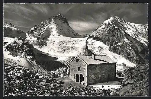 AK Cabane du Mountet CAS, Dt. Blanche, Grand Cornier