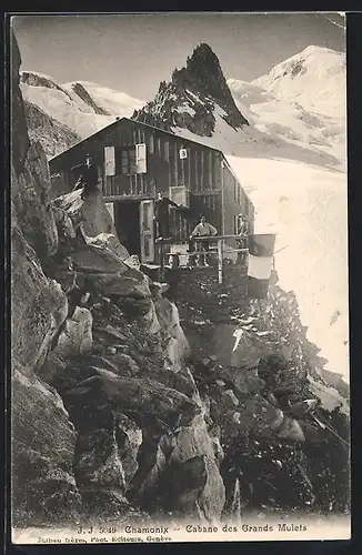 AK Chamonix, Cabane des Grands Mulets, Berghütte
