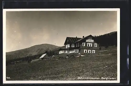 AK Schüsselbauden gegen Bergfrieden