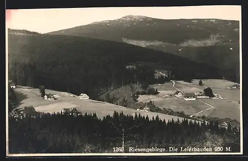 AK Ansicht der Leierbauden im Riesengebirge