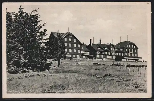 AK Ansicht der Fuchsbergbaude im Riesengebirge