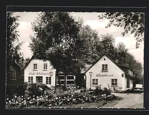 AK Datteln-Bockum, Hotel-Restaurant-Café Waldhaus in der Haard