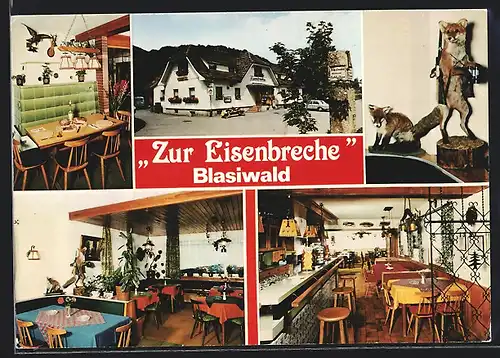 AK Blasiwald am Schluchsee, Gasthaus-Pension Zur Eisenbreche, Inh.: Fam. Franz W. Lippold