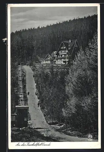 AK Zackelfallbaude am Kammaufstieg Schreiberhau-Reifträger