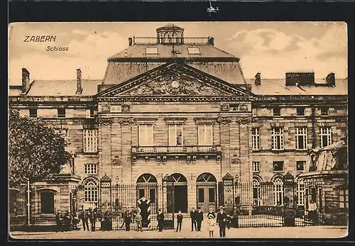 AK Zabern, Partie am Schloss