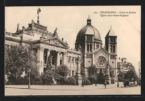 AK Strasbourg, Palais de Justice, Église Saint-Pierre-le-Jeune