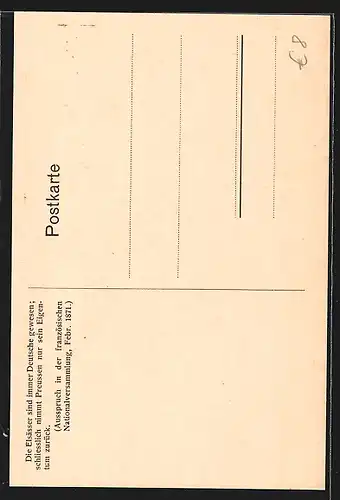 Künstler-AK Strassburg, Ferkelmarkt und Münster