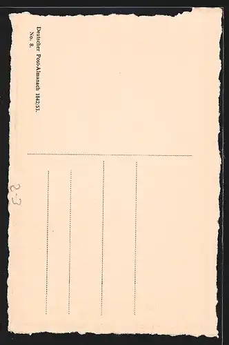 AK Deutscher Post-Almanach, KK. K. Österr. Postillons, Uniformen