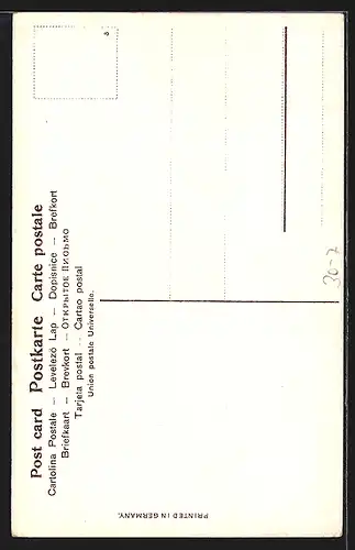 Künstler-AK Soldat in Uniform des 9. Regiments