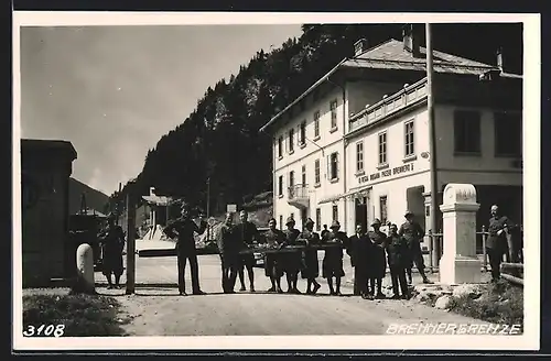 AK Brennergrenze mit Soldaten